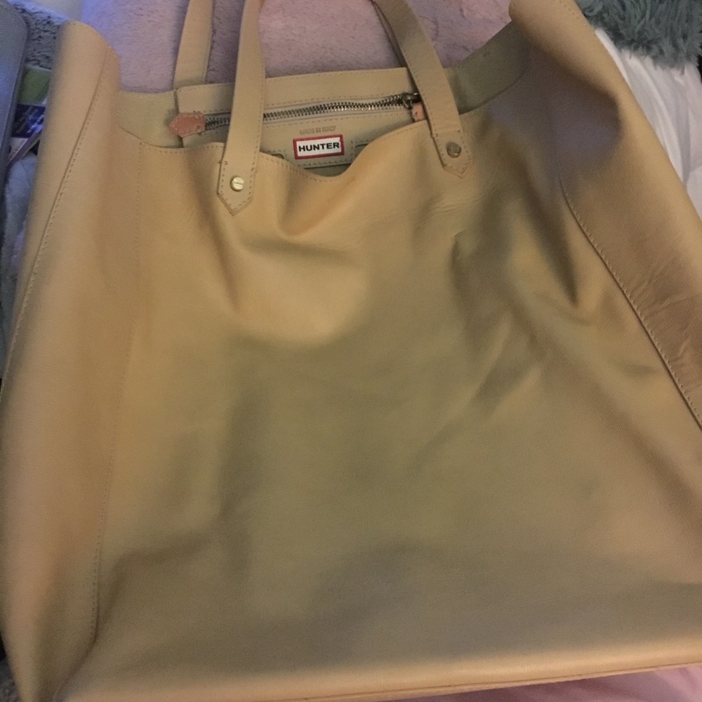 New hunter brand bag tote tan